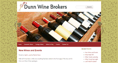 Desktop Screenshot of dunnwines.com