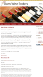 Mobile Screenshot of dunnwines.com